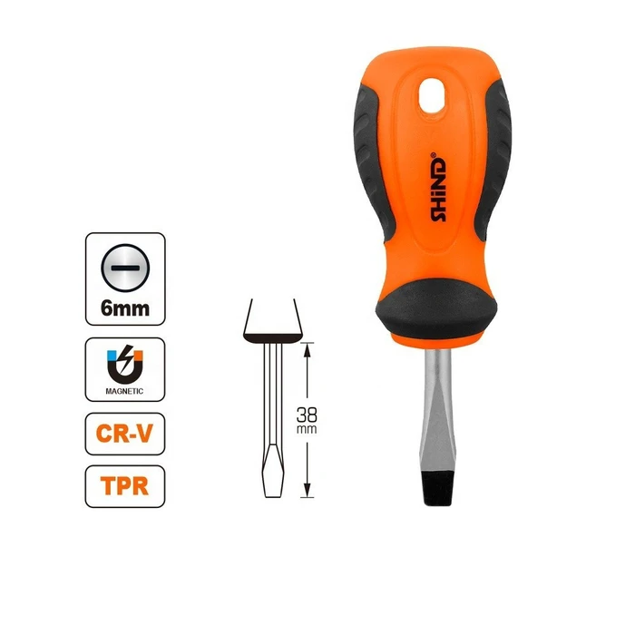 SHIND Flathead Nano Screwdriver 6x38mm
