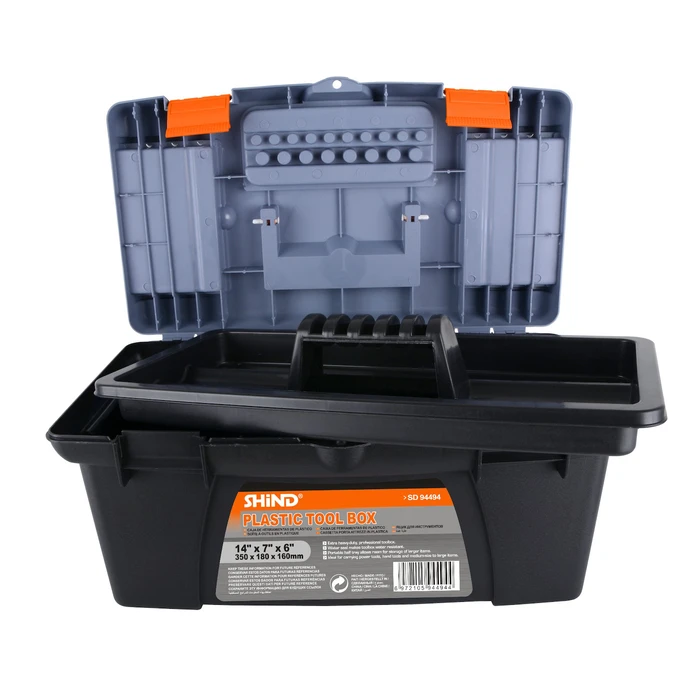 Tool Storage Shind Plastic Tool Box 14 inches 350x180x160mm