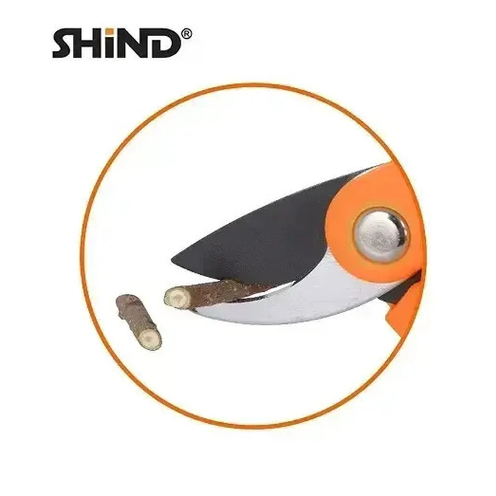 Shind Ψαλίδι Κλαδέματος 200mm Με Λαβή TPR Comfort