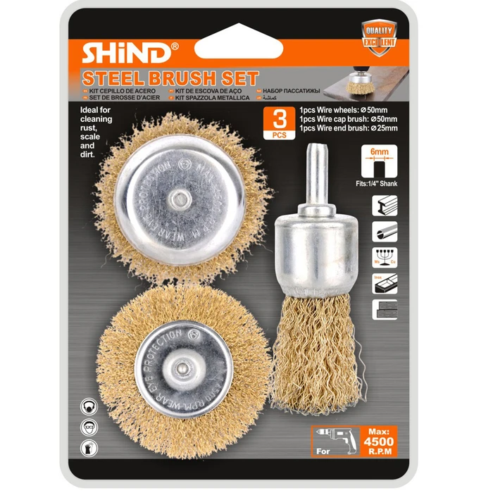 Tools Shind Drill Bit Set 3 Piece