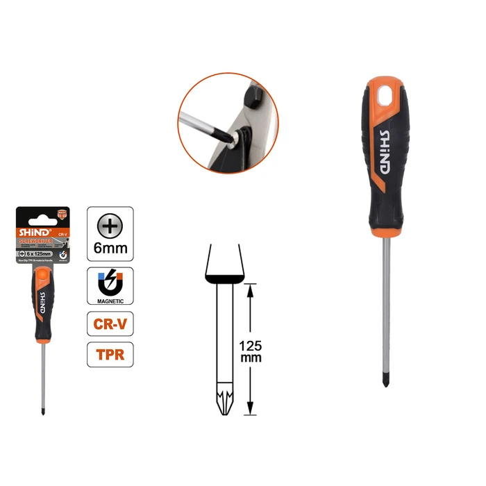 Screwdriver Phillips Shind Ph1x100mm