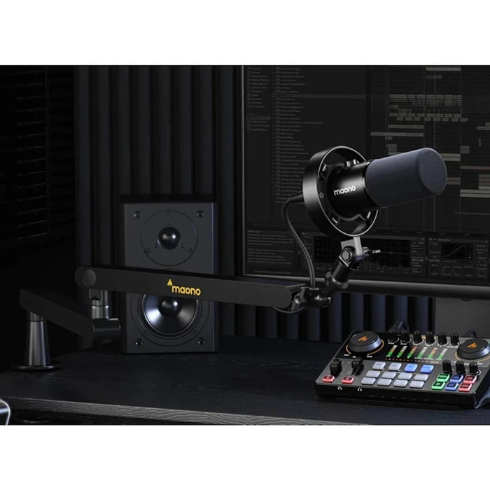Maono PD300X Δυναμικό Μικρόφωνο XLR/USB Shock Mounted Δημοσιογραφικό