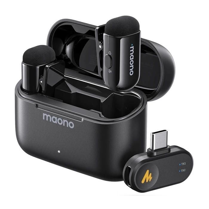 Maono WM622 PC2 Σετ Ασύρματο Μικρόφωνο Πέτου (Clip-On)