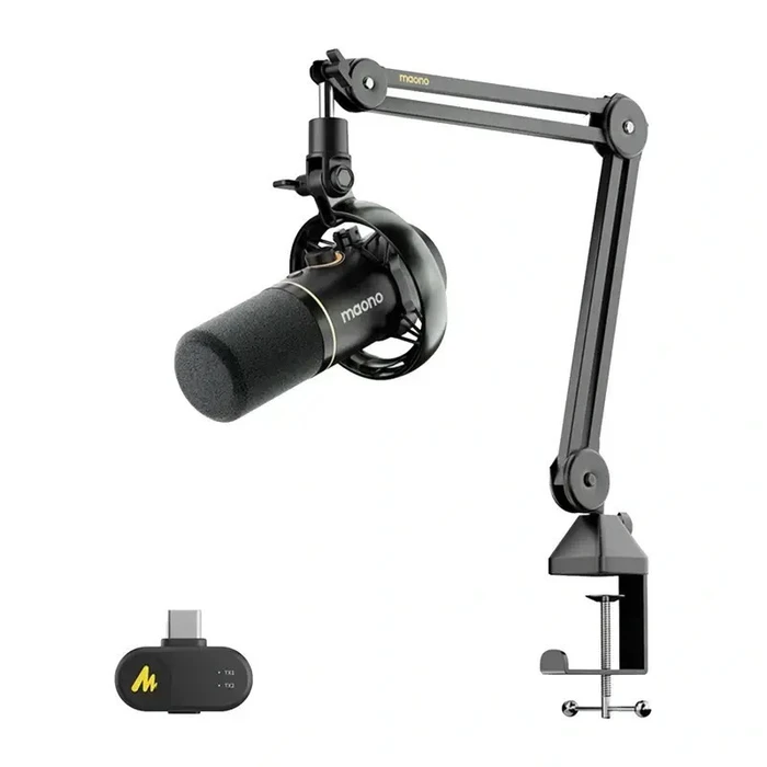 Maono PD200WS Δυναμικό Μικρόφωνο XLR / USB Shock Mounted για Φωνητικά