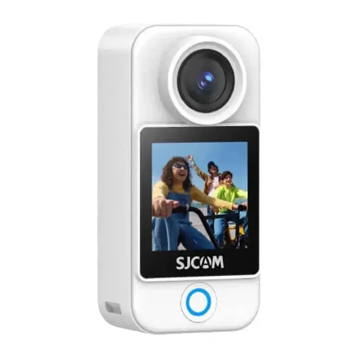 SJCAM C400 Pocket Action Camera 4K Ultra HD with 2.29" Touch Screen White