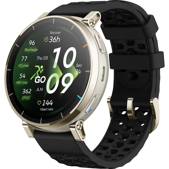 Amazfit Active 3 Premium Black Smartwatch HYROX-Modus