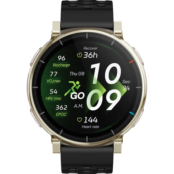 Amazfit Active 3 Premium Black Smartwatch HYROX-Modus