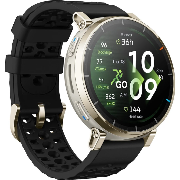 Amazfit Active 3 Premium Black Smartwatch HYROX-Modus