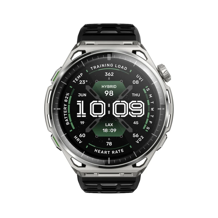 Amazfit Balance 3 Stainless Steel 51mm Αδιάβροχο Smartwatch με Παλμογράφο (Ασημί)