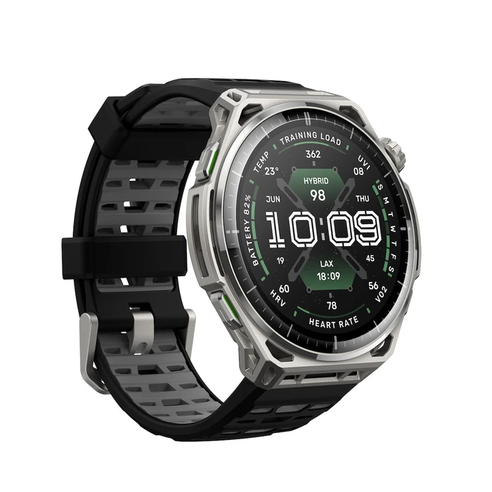 Amazfit Balance 3 Stainless Steel 51mm Αδιάβροχο Smartwatch με Παλμογράφο (Ασημί)