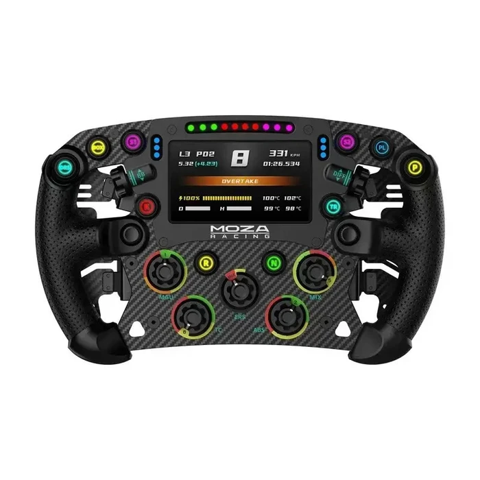 Moza Racing RS068 / FSR2 Formula Wheel Black