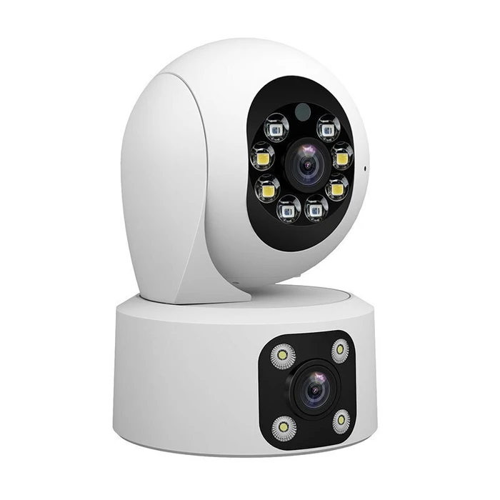 SRIHOME Surveillance Camera Dual Lens Panoramic PTZ 4MP HD
