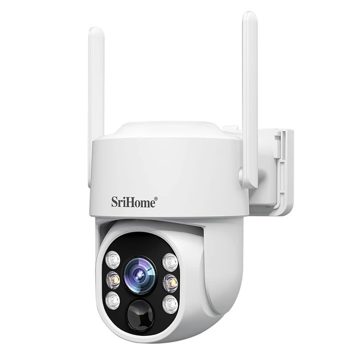 SRIHOME Outdoor Solar WiFi Camera 4MP HD