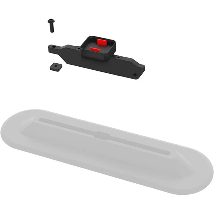 2772 US Fin Box Adapter for mounting SUBNADO on SUP board - White