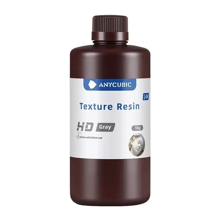 Anycubic Texture Resin HD Gray 1kg (SZGHG-10-IPO-01)