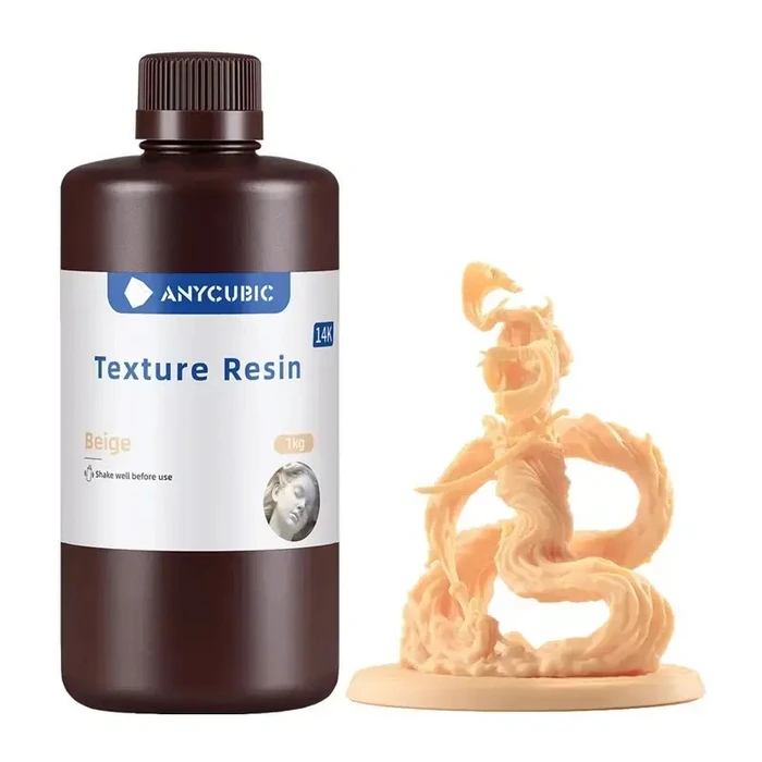 ANYCUBIC Texture Ρητίνη (Μπεζ) για 3D Εκτυπωτές - 1 kg