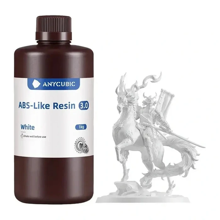 Anycubic Resin για 3D Printer Λευκό (SABL3WH-10-IPO-01)