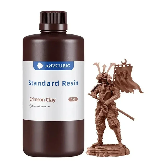 Anycubic Ρητίνη Standard για 3D Εκτυπωτή - Κόκκινο (1 kg)