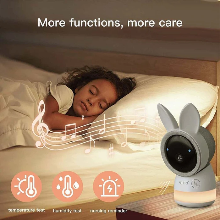 Arenti Baby Monitor Kit 2 Καμερών με Οθόνη LCD