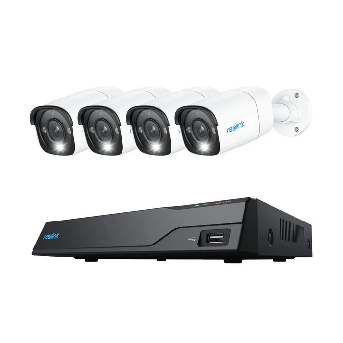 Reolink NVS8-12MB4 Σύστημα Βιντεοεπιτήρησης – 1x NVR (μοντέλο NVS8), 4x 12MP κάμερες επιτήρησης, 2TB HDD