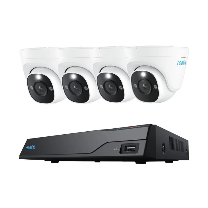 Reolink NVS8-12MD4 4×12MP PoE Security Camera Kit with NVR