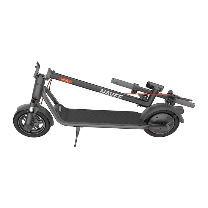 Navee V25i Pro II Electric Scooter with Seat — 20 km/h Max Speed, 25 km Range (Black)