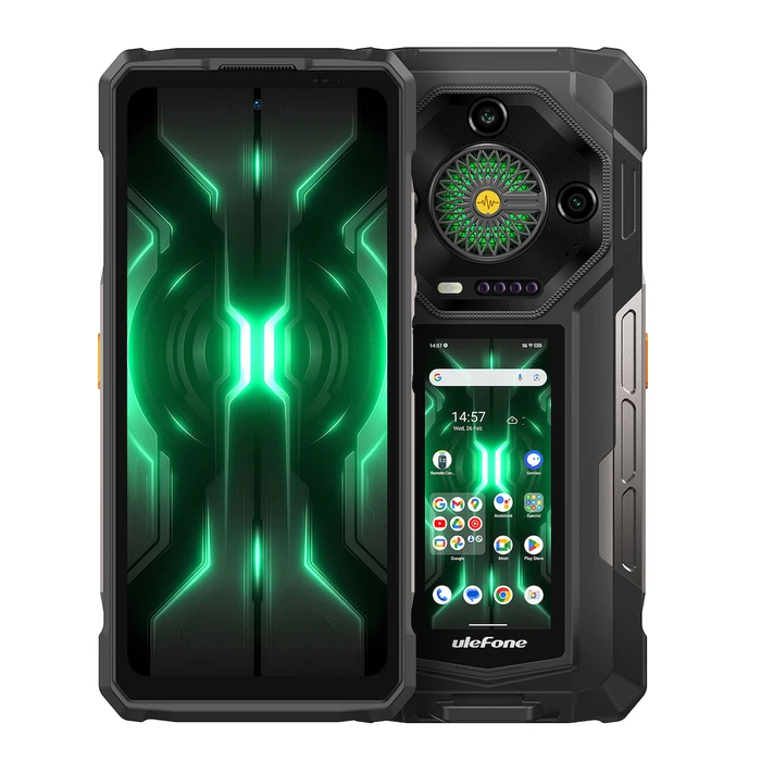 Ulefone Armor 33 Pro 5G Dual SIM (16/512GB) Ανθεκτικό Smartphone Μαύρο