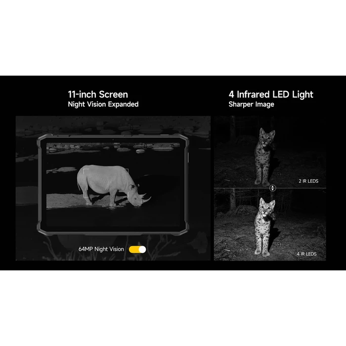 Ulefone Armor Pad 5 Pro 5G 11" 12GB/512GB Μαύρο