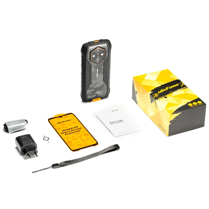 Ulefone RugKing 4 Pro Dual SIM (8/128GB) Ανθεκτικό Smartphone Πορτοκαλί