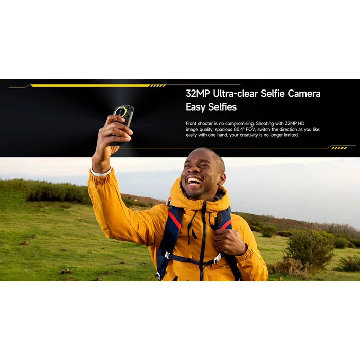 Ulefone Smartphone Armor Mini 20 Pro 8 256GB DS 5G Mecha Black NFC