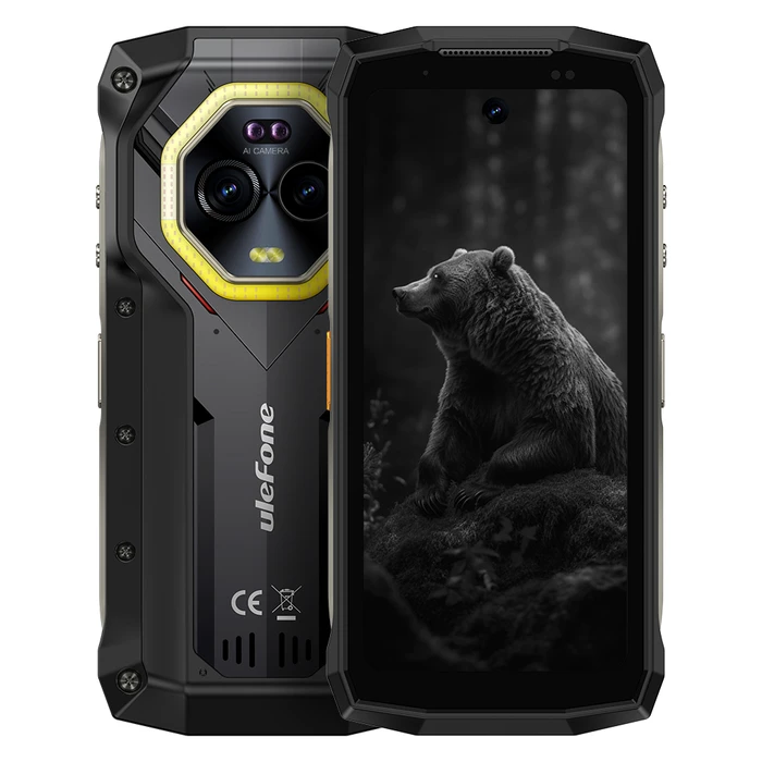 Ulefone Armor Mini 20 Dual SIM (8GB RAM / 256GB) Rugged Smartphone - Mecha Black - NFC