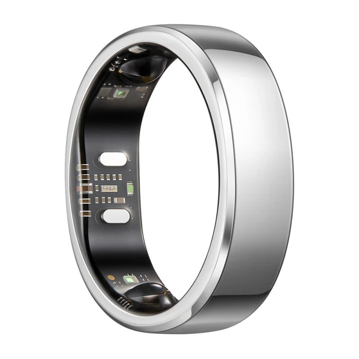 RingConn Gen 3 Smart Ring 19.9mm Waterproof with Heart Rate Monitor - Silver