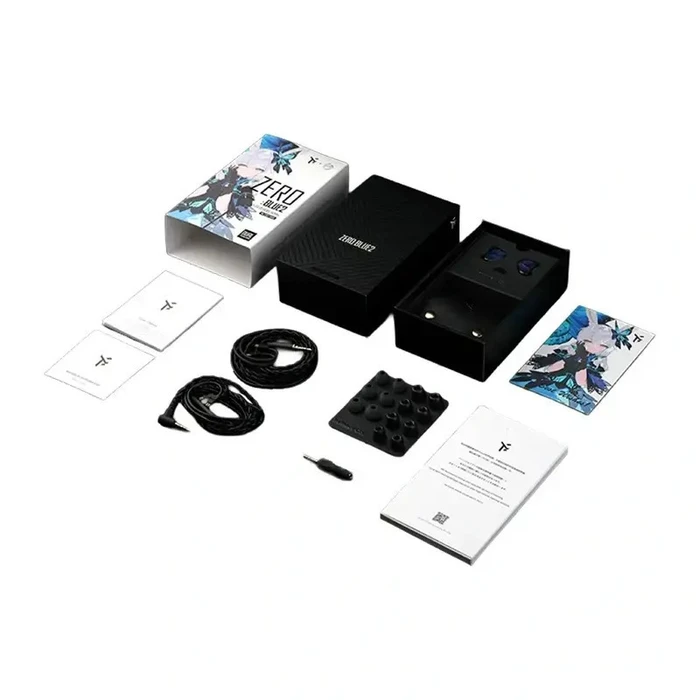 Truthear Zero Blue 2 Wired In-Ear Headphones with Microphone - Blue