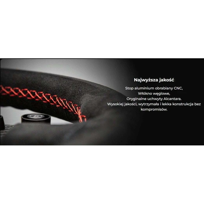 Simagic GT1‑SD Add-On Τιμονιέρας για PC — Δέρμα/Alcantara