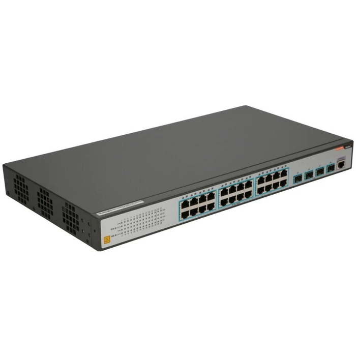 Fiberhome S4820-28T-X-AC Managed L2/L3 Switch — 24 x Gigabit Ethernet (1Gbps) ports + 4 x SFP+, 1U Rackmount, AC PSU