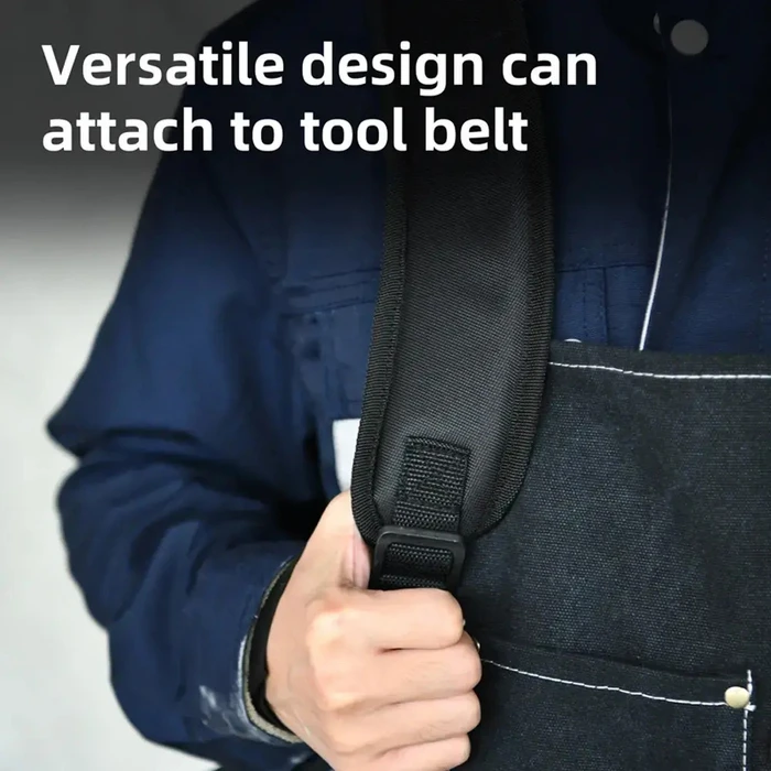 DELI Σακίδιο Εργαλείων 17 Ιντσών με Σκληρό Κέλυφος Κίτρινο Μαύρο