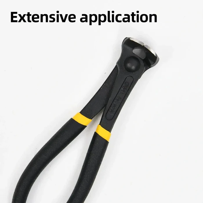 DELI End Cutter 180mm with Non Slip Coated Handle Black