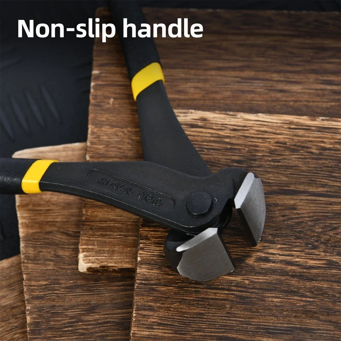 DELI End Cutter 180mm with Non Slip Coated Handle Black