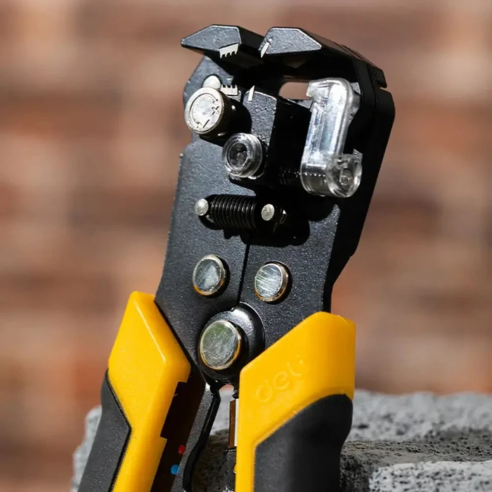 Default DELI Wire Stripper 205mm Yellow Black EDL2018