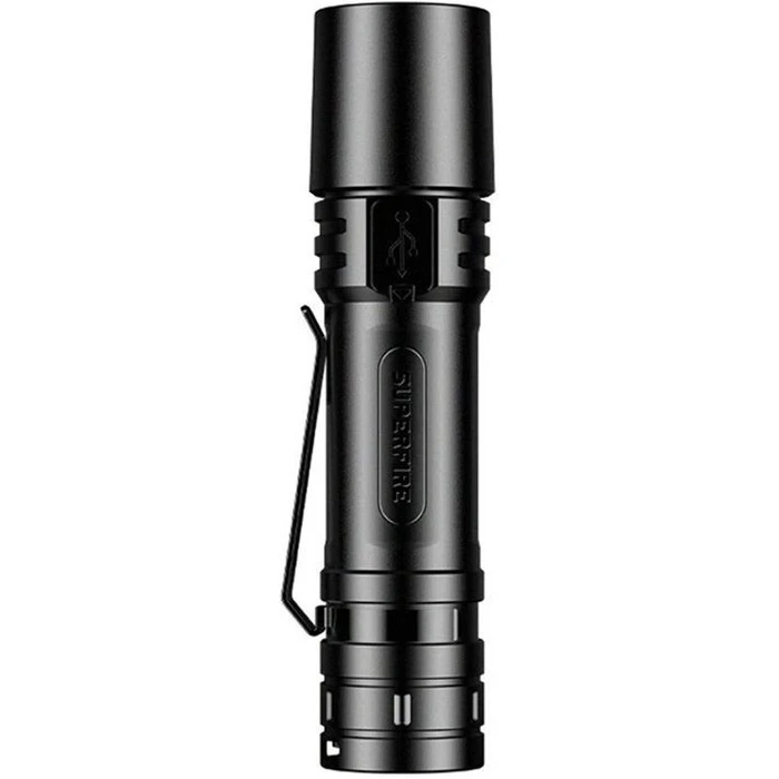 Superfire Rechargeable LED Flashlight SF05 - 156 lm