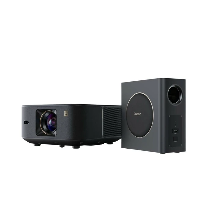 Yaber K3 Pro Multimedia Projector LCD Full HD 1080p with JBL Speakers and Subwoofer - Black