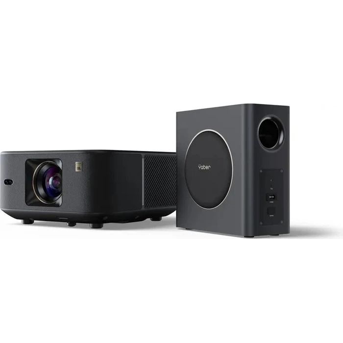 Yaber K3 Pro Multimedia Projector LCD Full HD 1080p with JBL Speakers and Subwoofer - Black