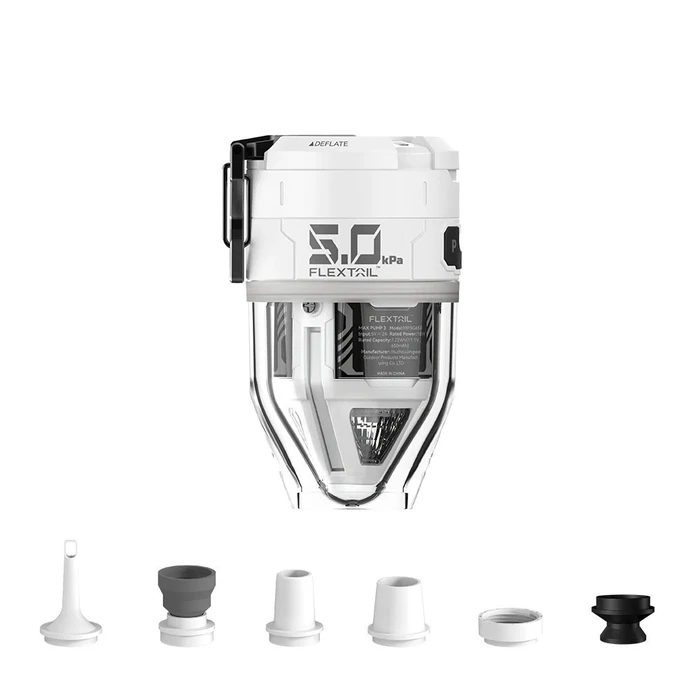 Flextail MAX PUMP 3 Hand Pump for Inflatables - White