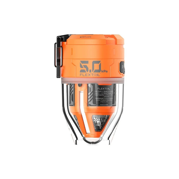 Flextail Max Pump 3 - Rechargeable Air Pump for Inflatables (Orange)