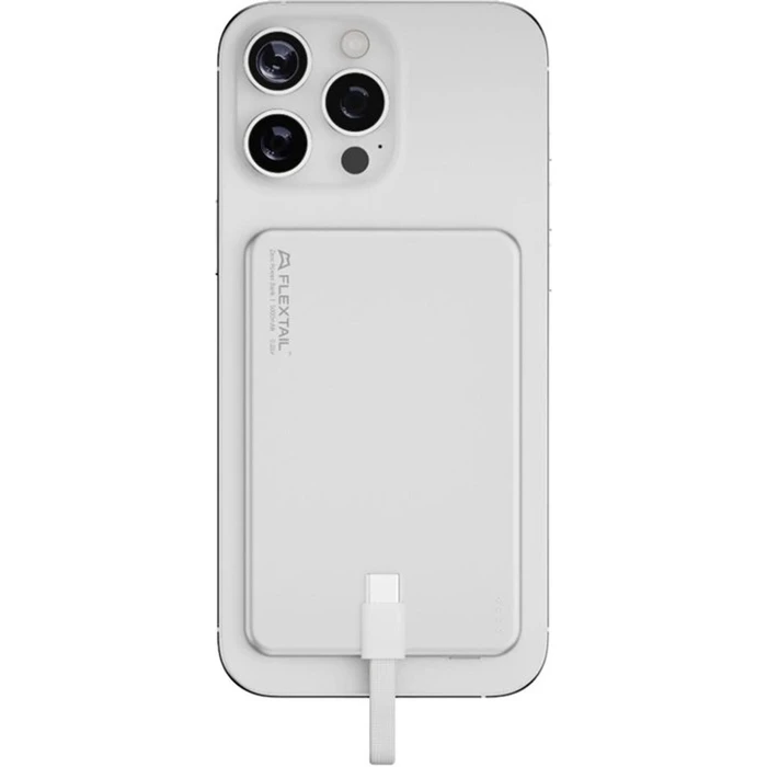 Flextail Zero Power Metal MagSafe 5000mAh with USB-C Port - Silver