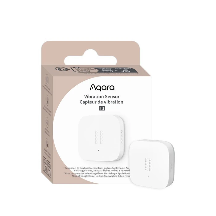 Aqara Vibration Sensor T1 (VB?S01D) - Vibration / Glass?break Sensor, ZigBee, Apple HomeKit