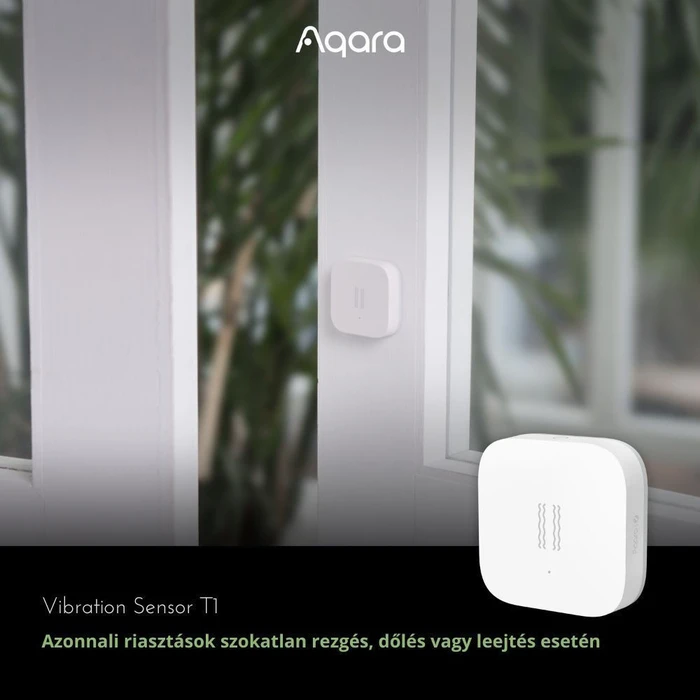 Aqara Vibration Sensor T1 (VB?S01D) - Vibration / Glass?break Sensor, ZigBee, Apple HomeKit