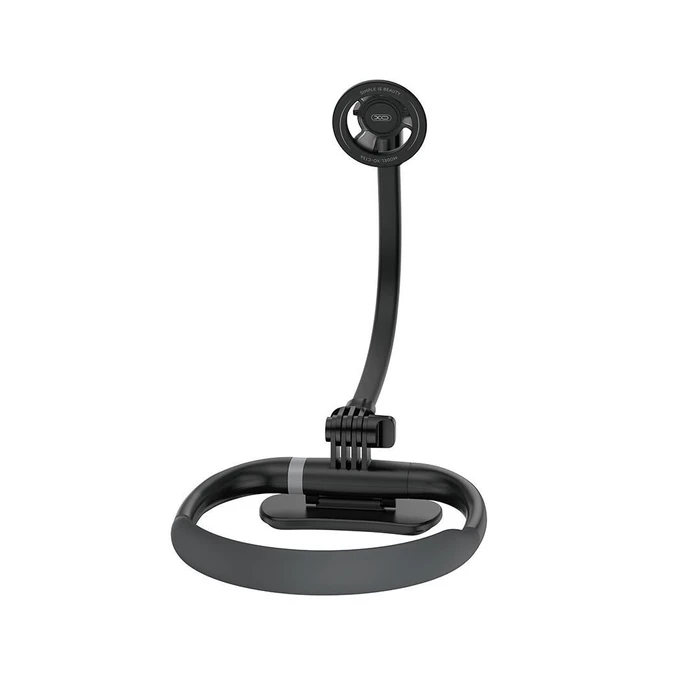 Mobile Phone Holder XO C156 Magnetic Neck Mount Black