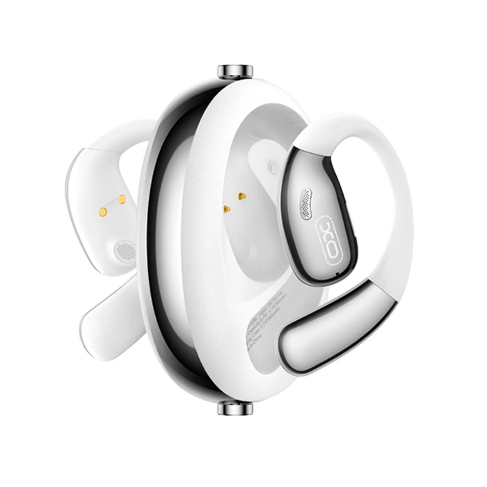 XO Bluetooth Handsfree G36 White Color Ear Hook AI Translation Headphones