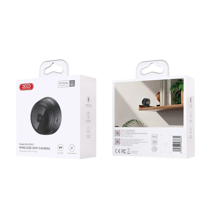 XO Κάμερα Ασφάλειας WiFi CR12 mini